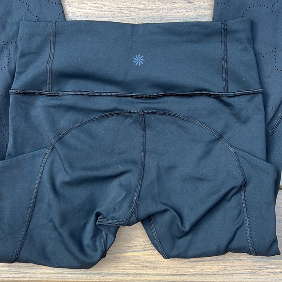 Athleta All In Reaction 7/8 Tight, Black #353547, XSP - Picture 8 of 10